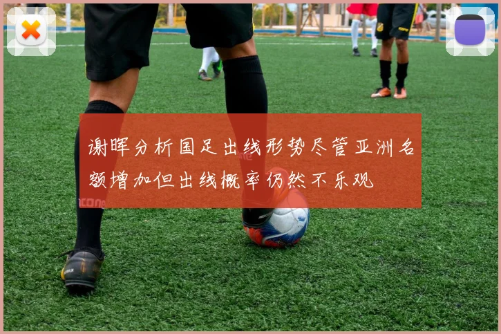 谢晖分析国足出线形势尽管亚洲名额增加但出线概率仍然不乐观
